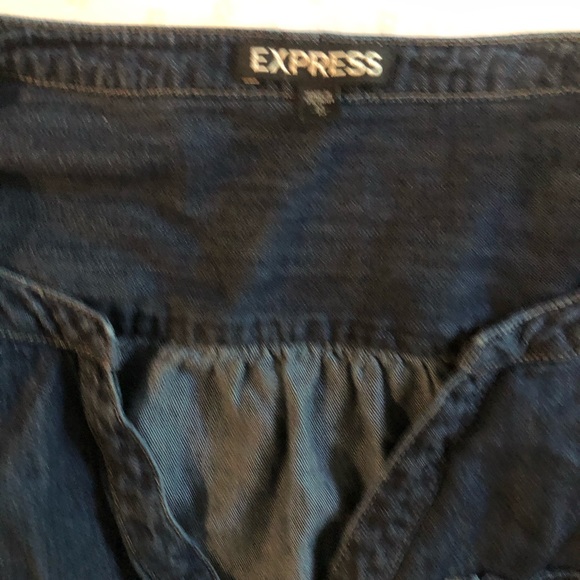 Denim size medium express dress - Picture 2 of 5